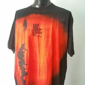 U2 Live T-shirt Concert Album tee tshirt band